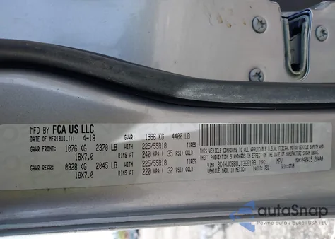 2018 Jeep Compass Altitude Fwd from USA, damaged, VIN 3C4NJCBB8JT368109